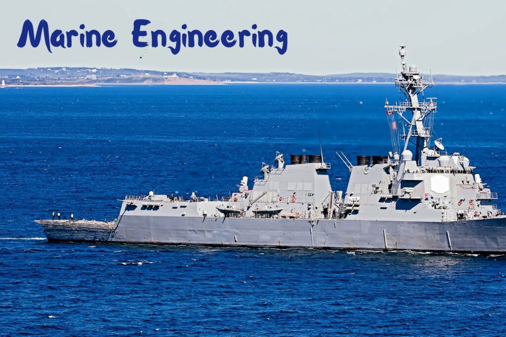 Marine engineering is responsible for keeping vessels and other marine vessels operating safely and efficiently. Marine engineers design and build ships, submarines, and other vessels and maintain and repair existing vessels. Marine engineering also involves identifying energy sources to power ships and other vessels in the modern age.